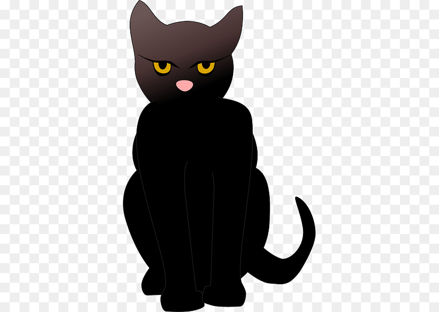 قط أسود，قطة بومباي PNG
