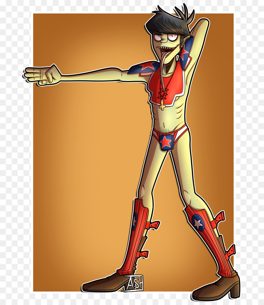 الغوريلا，Murdoc Niccals PNG