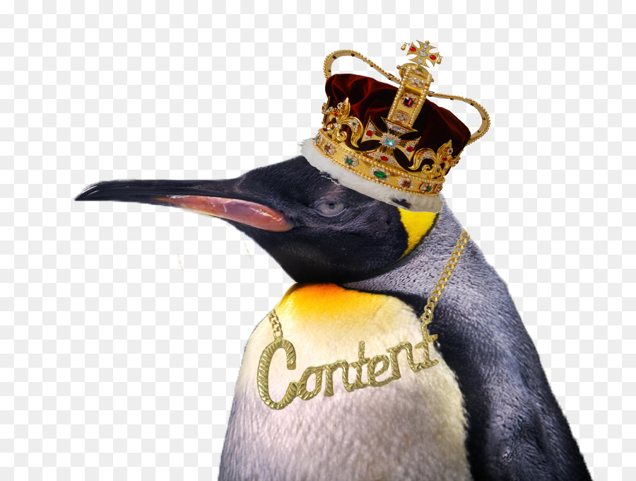 الملك البطريق，كب كيك PNG