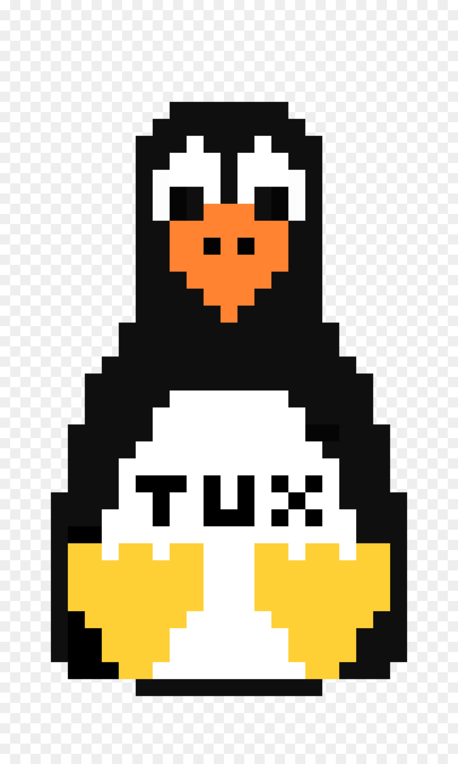 البطريق，Tux PNG