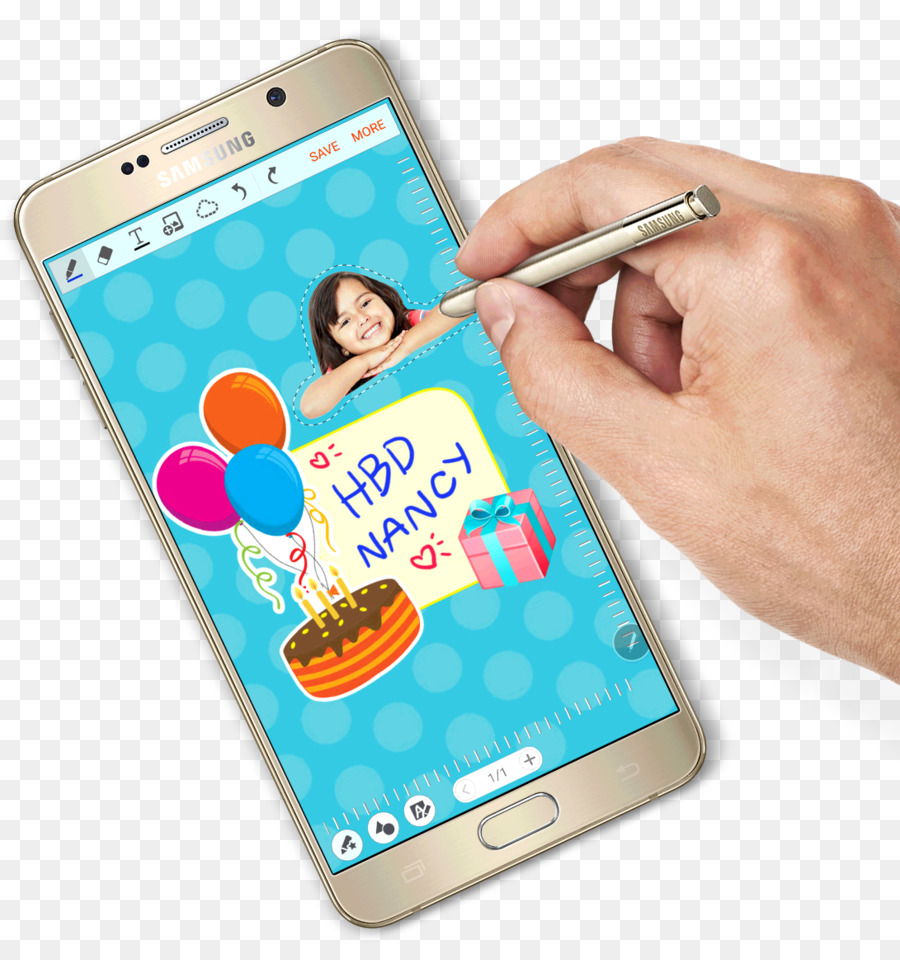 الهاتف الذكي，Samsung Galaxy Note 5 PNG