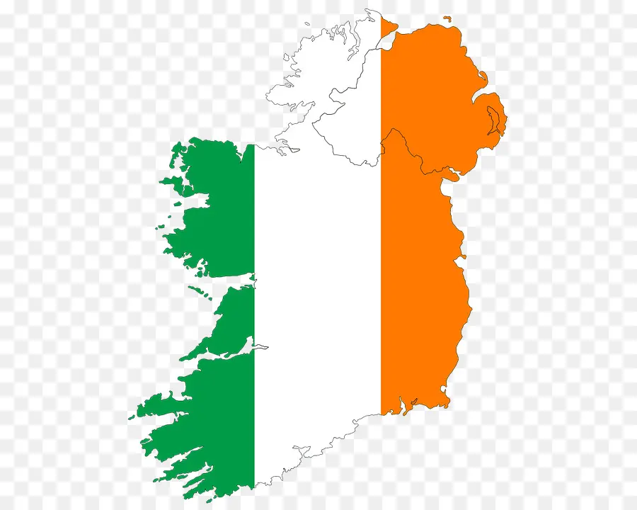 أيرلندا，علم أيرلندا PNG