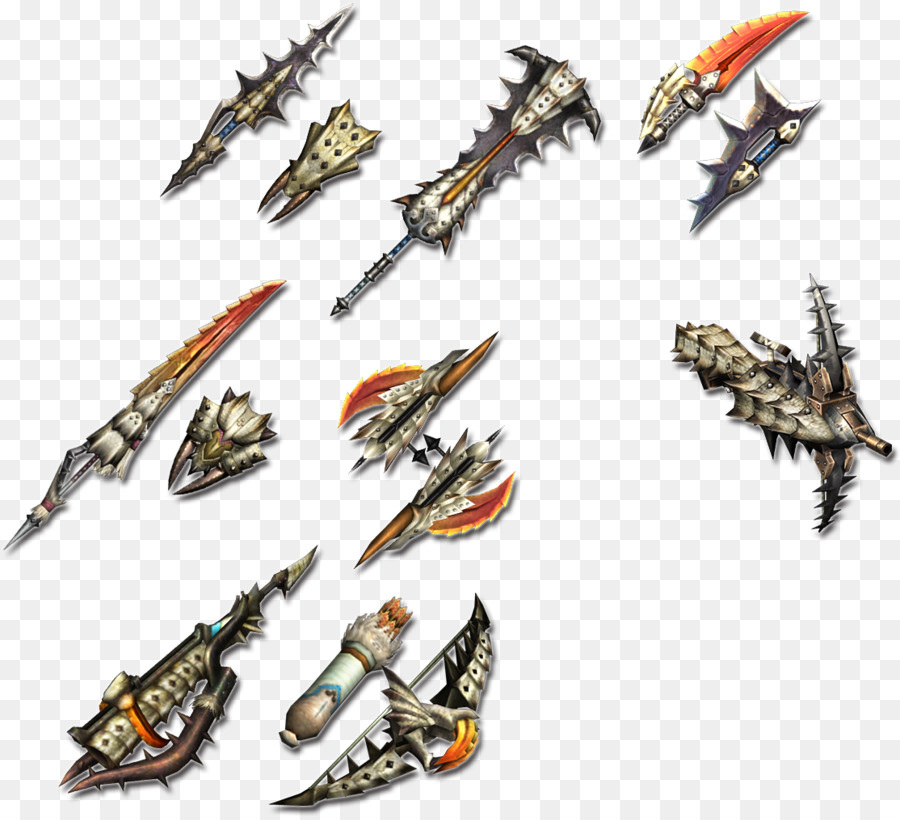 Monster Hunter Frontier G，سلاح PNG