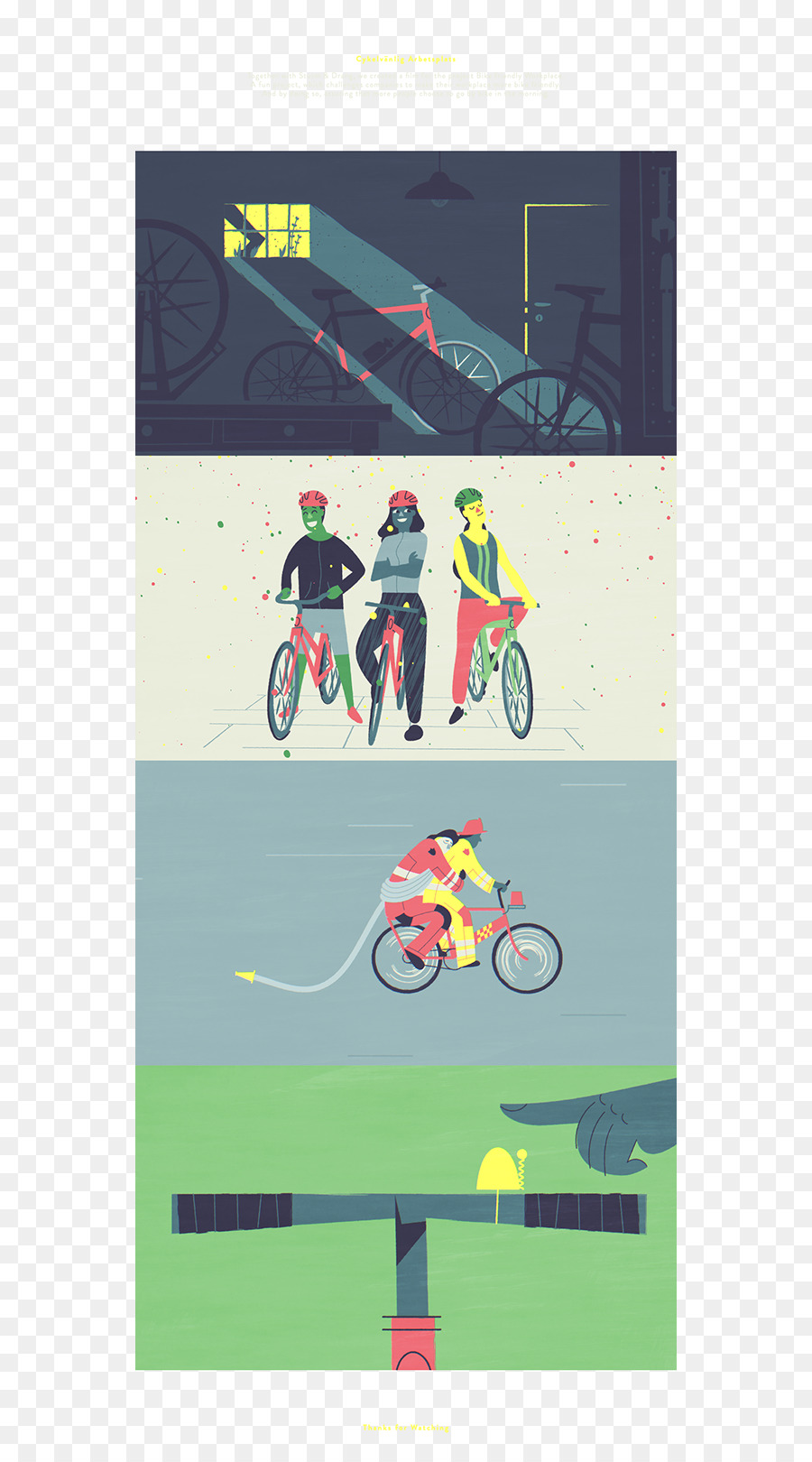 دراجة ودية，ملصق PNG