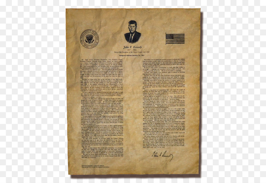 جون كينيدي عام 1961 التنصيب الرئاسي，ورقة PNG