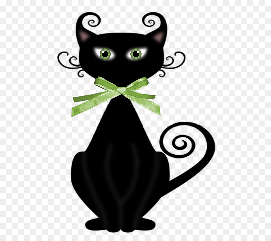 القط الأسود，شعيرات PNG
