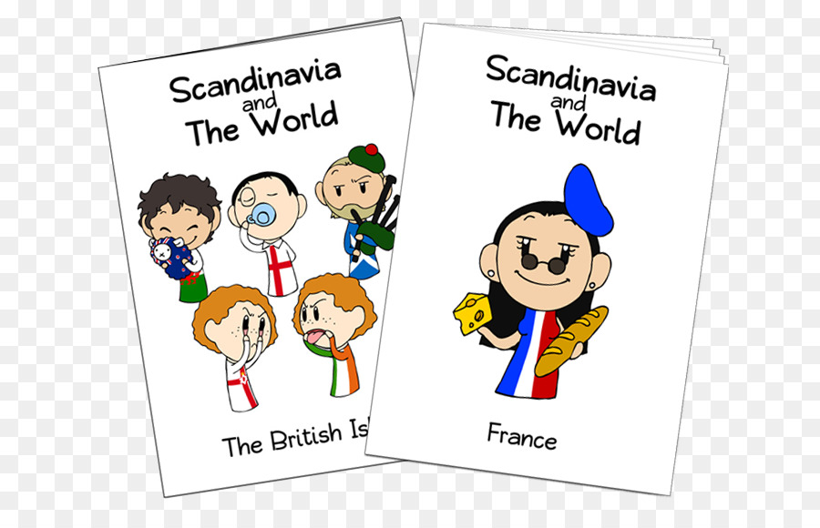 الدول الاسكندنافية و العالم，الكرتون PNG