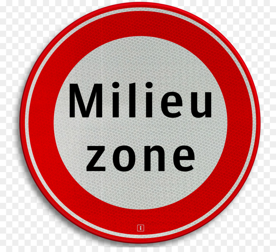 Milieuzone，علامة المرور PNG