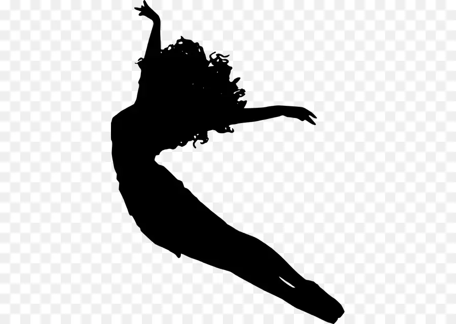 صورة ظلية ،，الرقص PNG