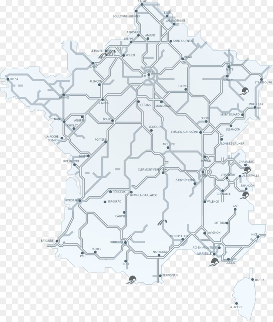 الطرق السريعة من فرنسا，السريع A20 PNG