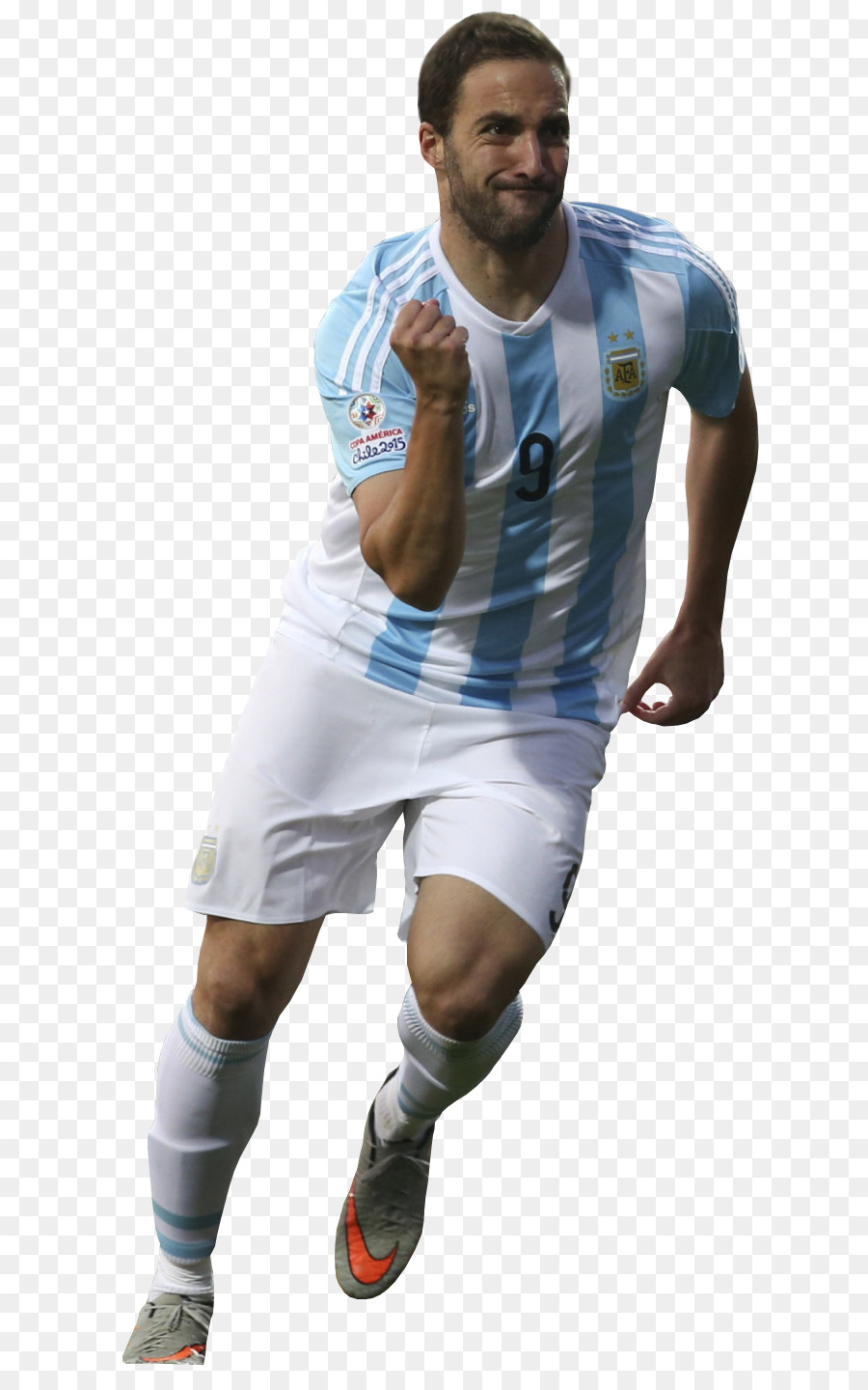 جونزالو هيجوين，الأرجنتين فريق كرة القدم الوطني PNG