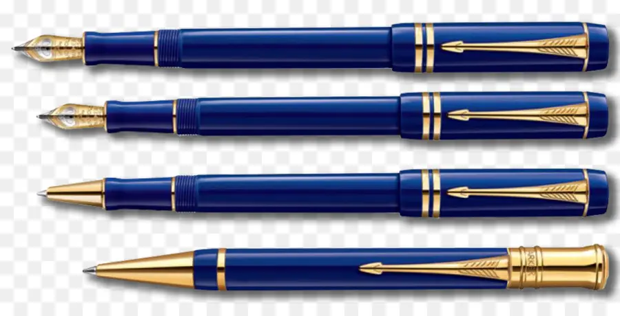 قلم，باركر Duofold PNG