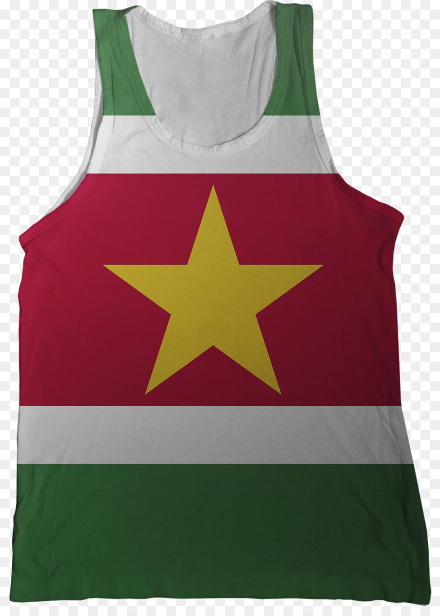 سورينام，علم السورينام PNG