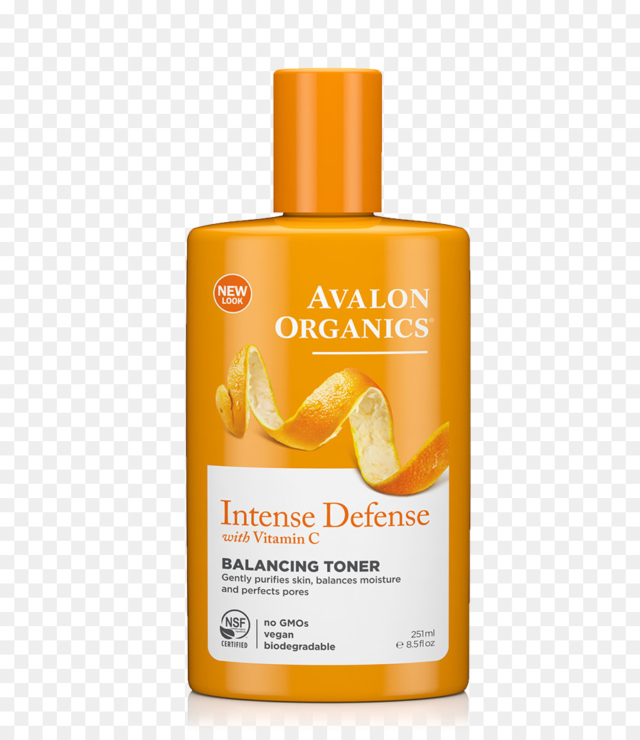 الحبر，Avalon Organics مكثفة الدفاع فيتامين C تجديد كريم PNG