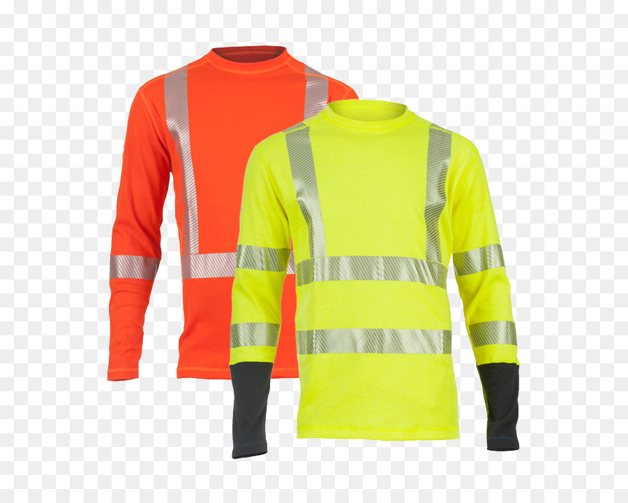 التي شيرت，Highvisibility الملابس PNG