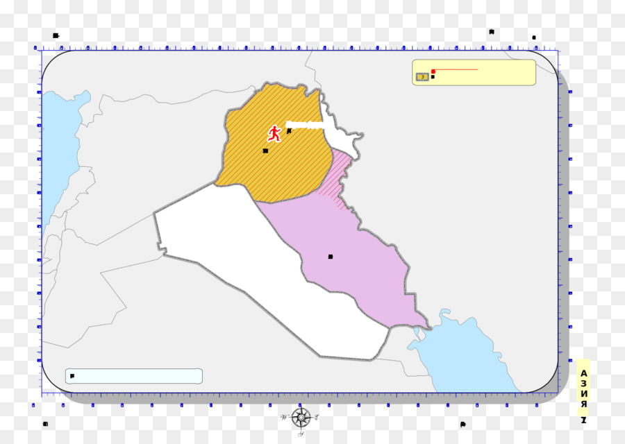 خريطة العراق，دولة PNG