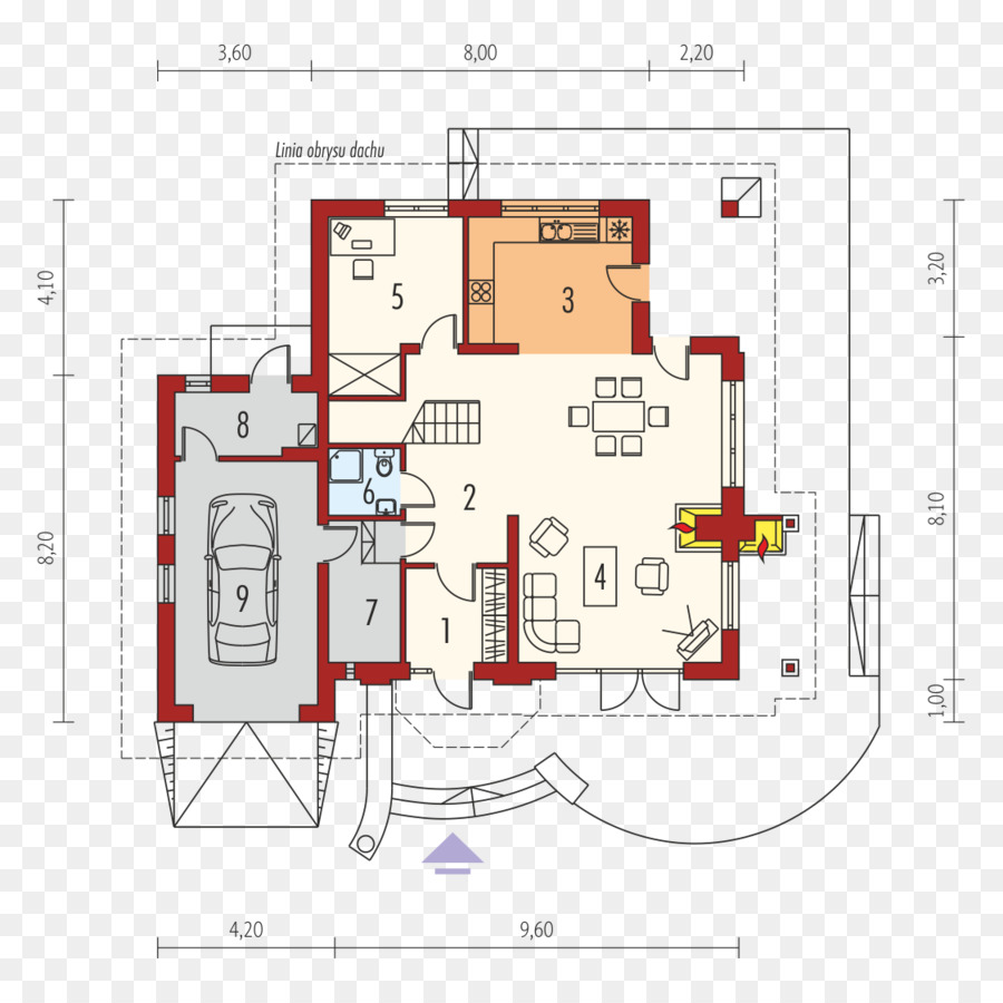 مخطط الطابق，مشروع PNG