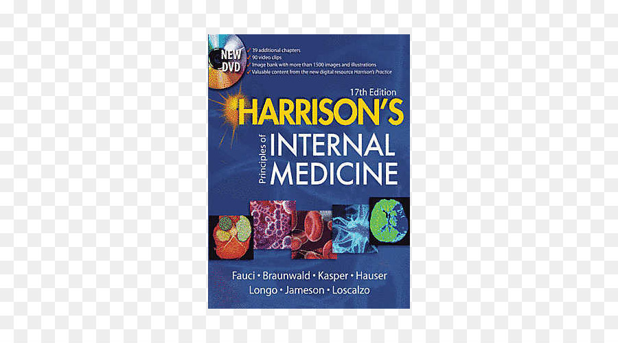 مبادئ هاريسون للطب الباطني，هاريسون مبادئ الطب الباطني الطبعة 17 PNG