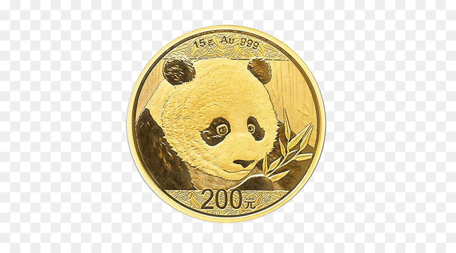 الصين，الذهب الصيني الباندا PNG