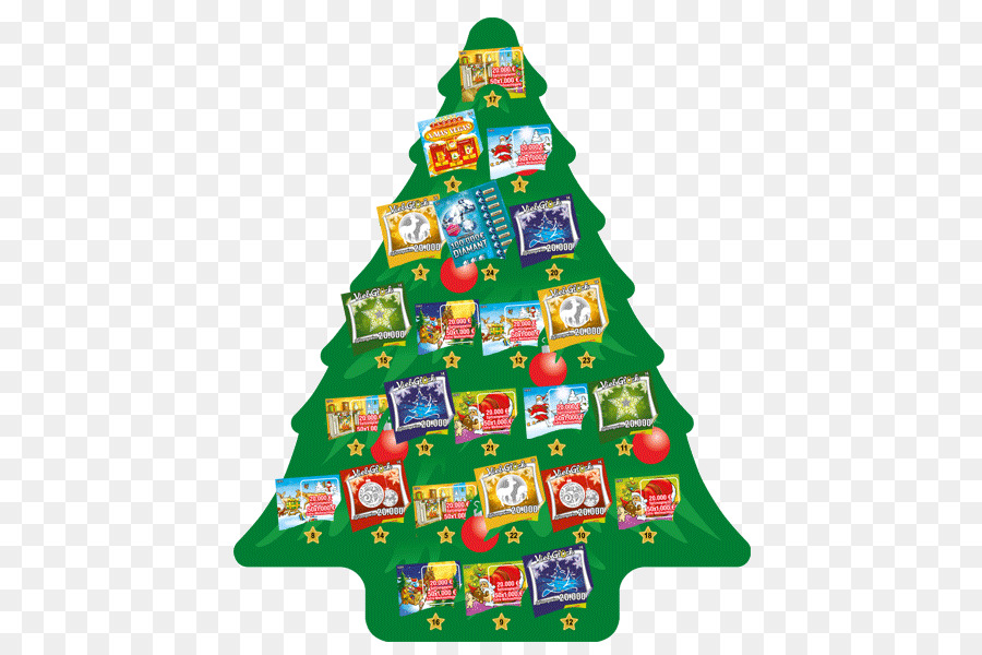 شجرة عيد الميلاد，Scratchcard PNG