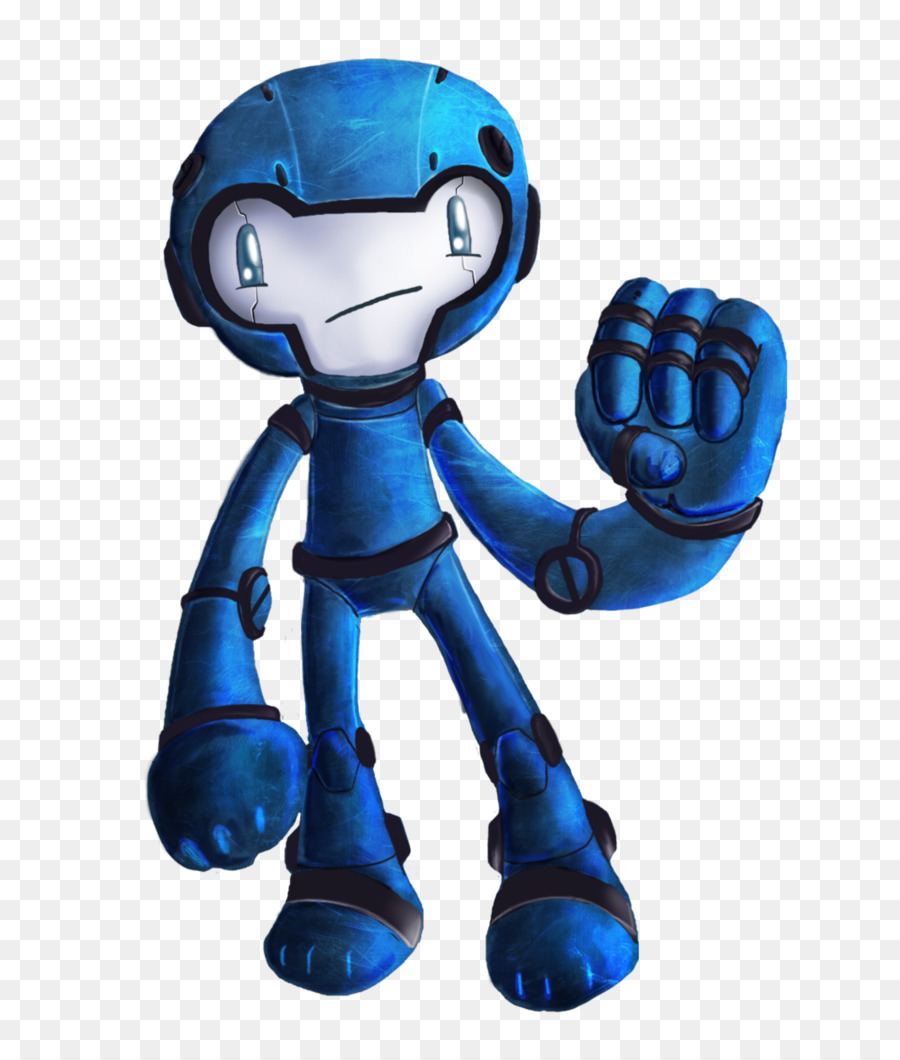 الروبوت，الكوبالت الأزرق PNG