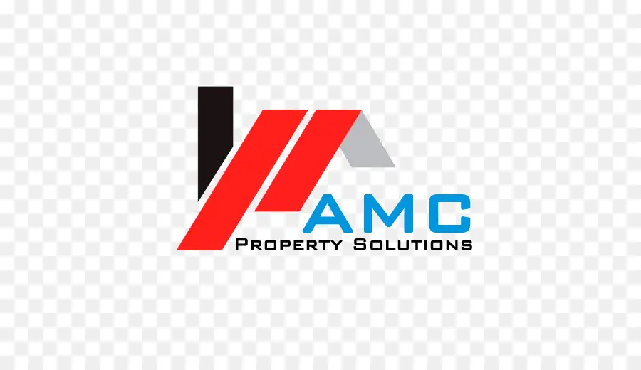 شعار شركة Amc للحلول العقارية，العقارات PNG