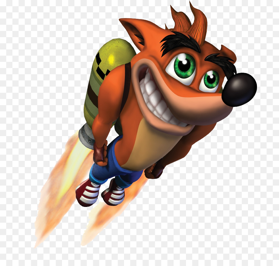 Crash Bandicoot N عاقل ثلاثية，تحطم سوبرمان مشوه PNG