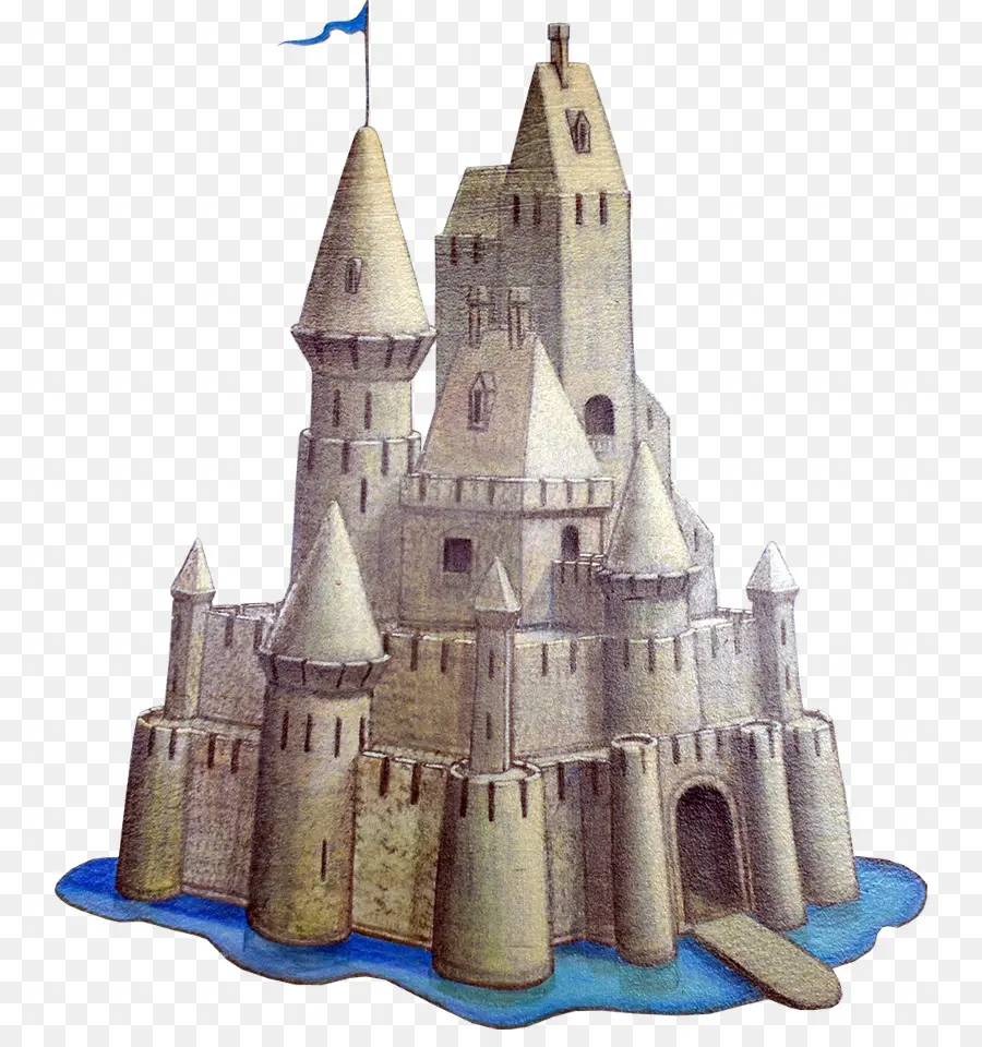 القلعة，العصور الوسطى PNG