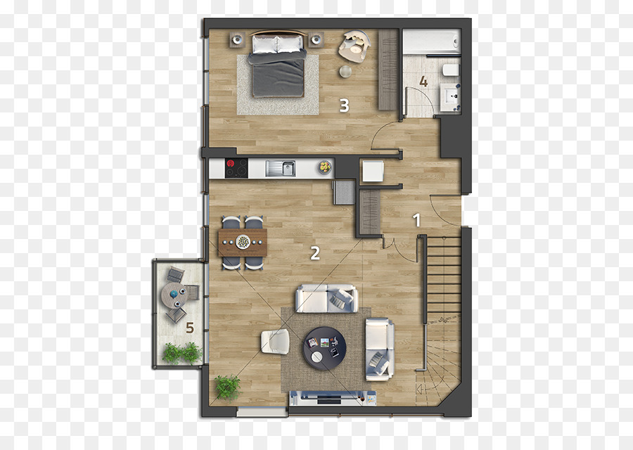 مخطط الطابق，شقة PNG