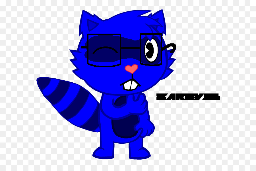 القط，الكوبالت الأزرق PNG