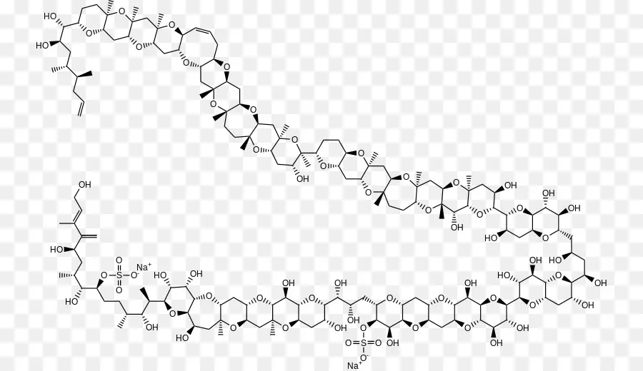 Maitotoxin，الصيغة الهيكلية PNG