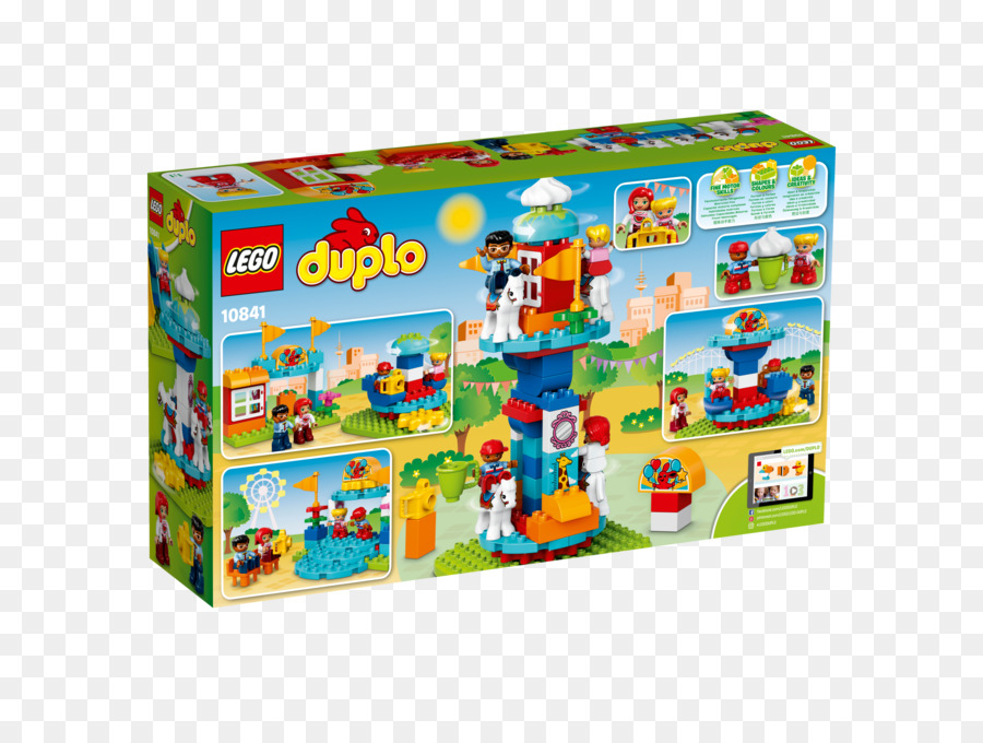 Lego 10841 Duplo Fun Family Fair，العاب تركيب PNG