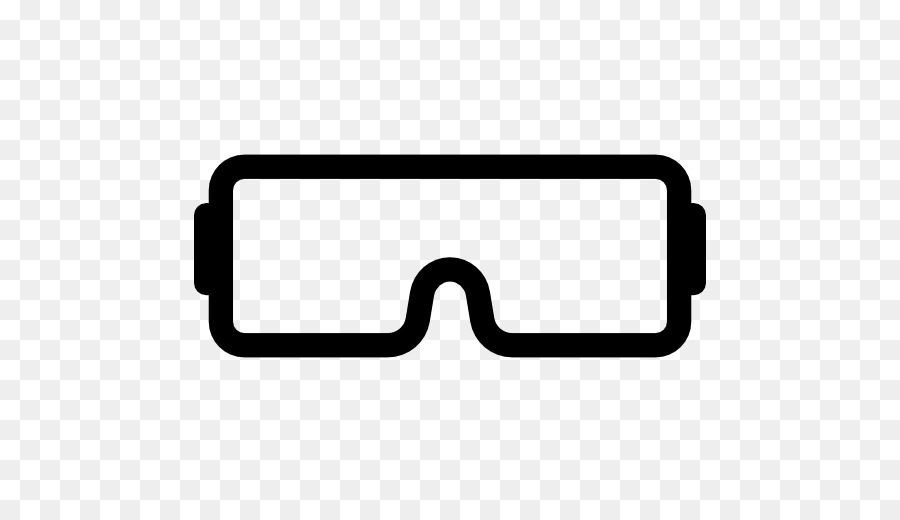 نظارات，خط PNG
