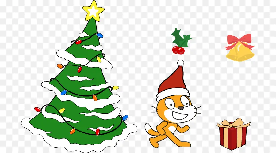 شجرة عيد الميلاد，يخدش PNG