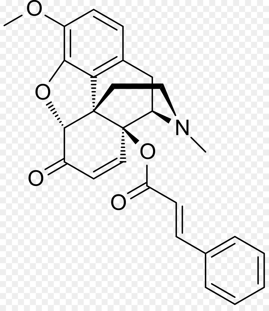6monoacetylmorphine，الهيروين PNG