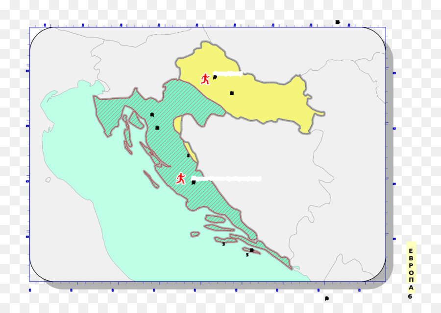 الأدرياتيكي في كرواتيا，خريطة PNG