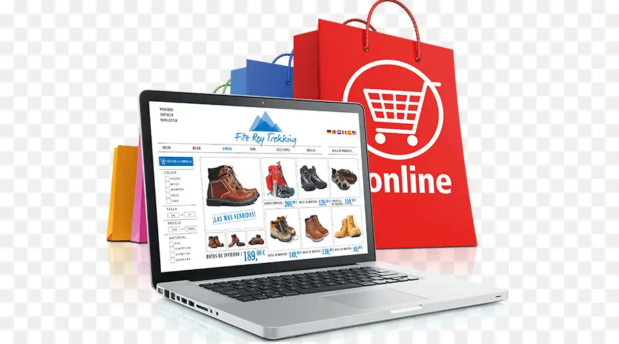 التسوق عبر الانترنت，التجارة الإلكترونية PNG