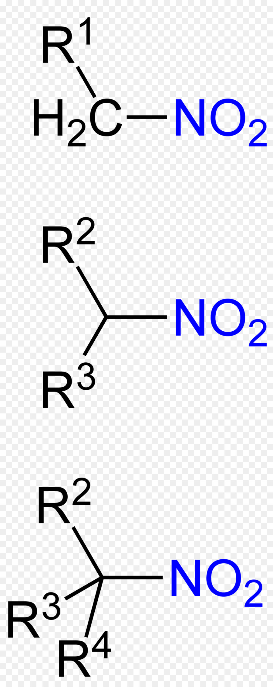 Nitroalkane，الألكيل PNG