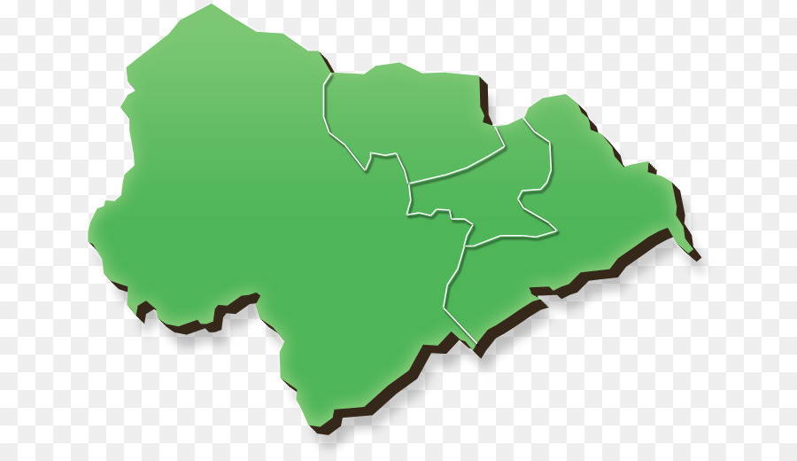 الأخضر，خريطة PNG