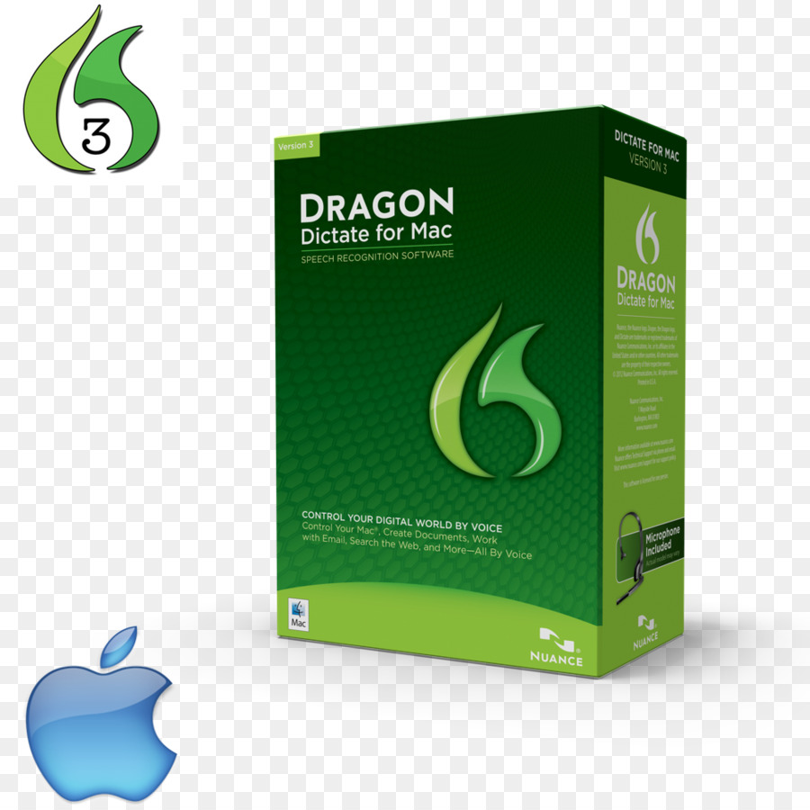 التنين Naturallyspeaking，Dragondictate PNG