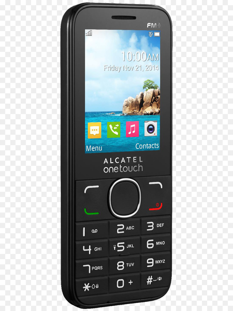 Alcatel Mobile，Alcatel 2045 Blackmobil PNG
