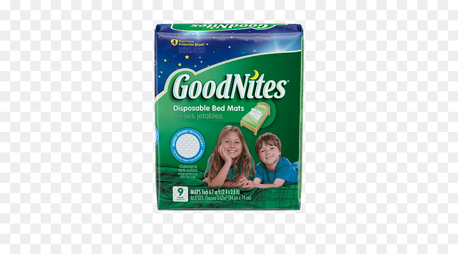 حفاضات，Goodnites PNG