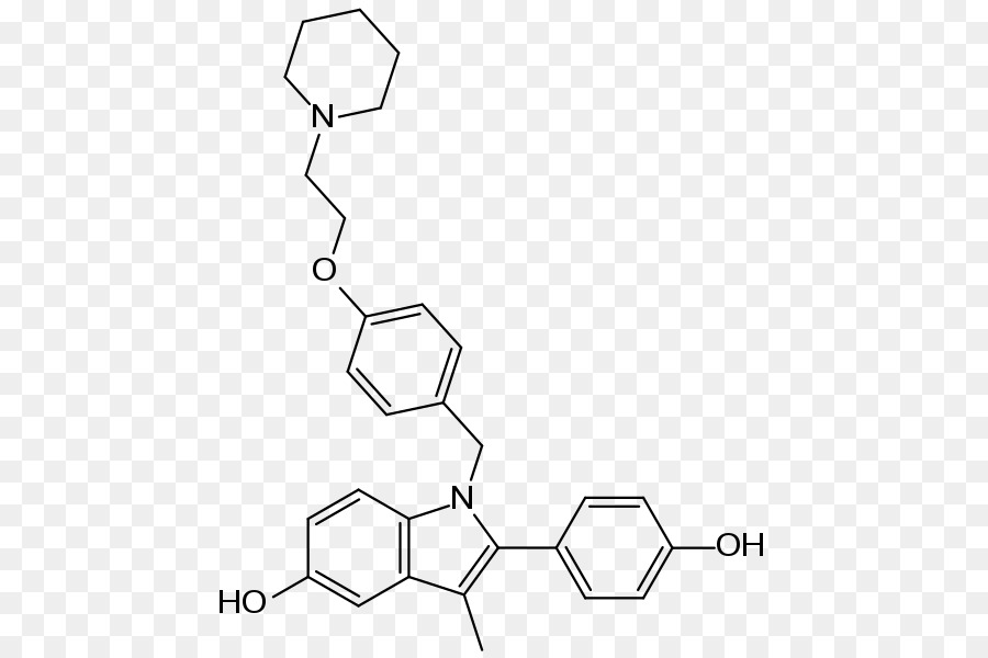 مستقبلات الاستروجين الانتقائية المغير，Pipendoxifene PNG