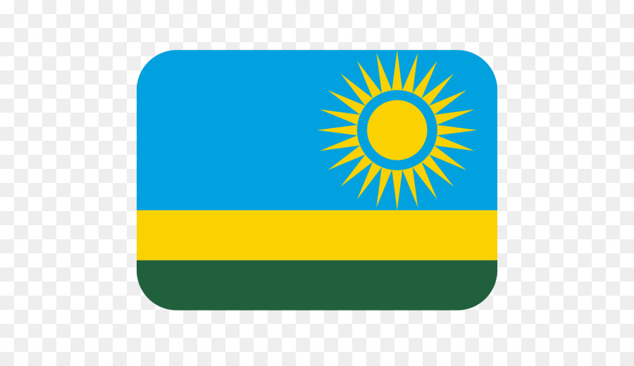 الرموز التعبيرية，العلم رواندا PNG