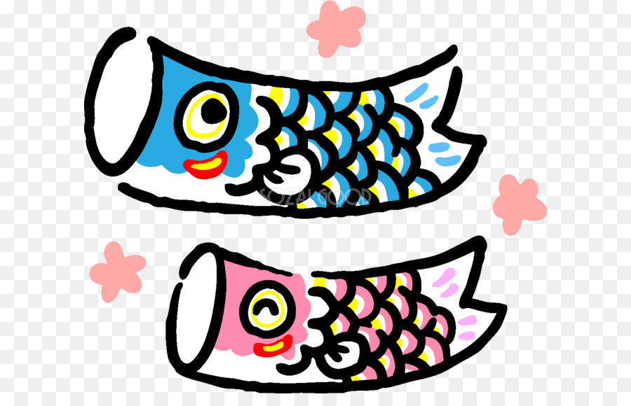 يوم الطفل，Koinobori PNG