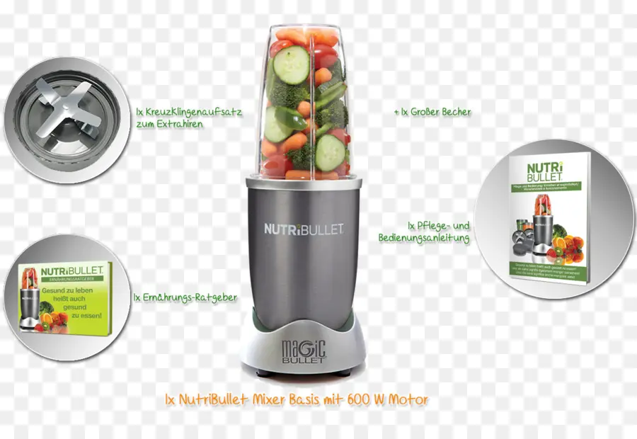 رصاصة سحرية，Nutribullet PNG