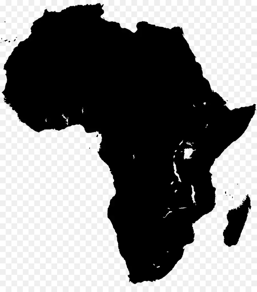 أفريقيا，ناقلات خريطة PNG