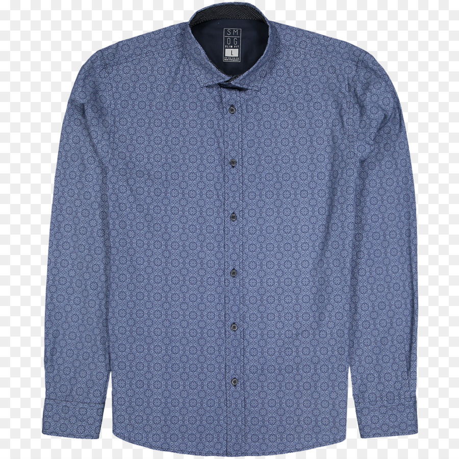 اللباس قميص，الأزرق PNG