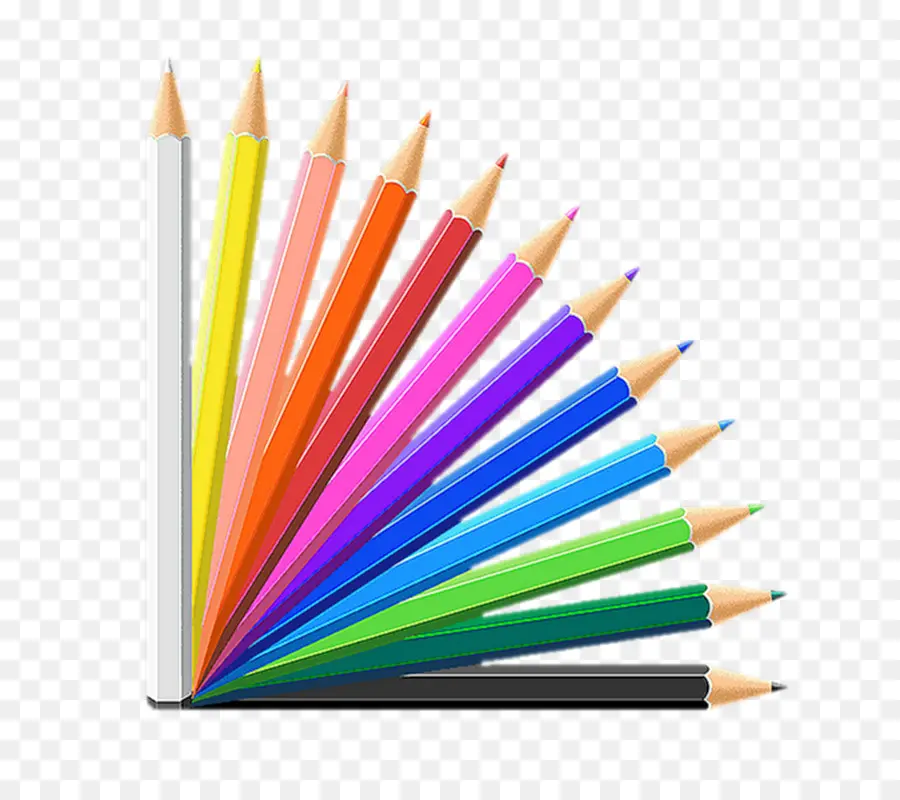 القلم الملون，اللون PNG