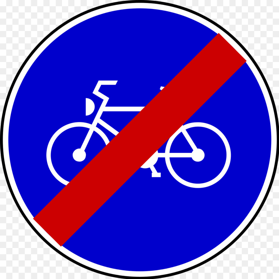 علامة المرور，علامة تتبع أو الدراجة الممر الإلزامي في فرنسا PNG